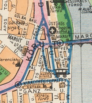 Térképrészlet 1928-ból
